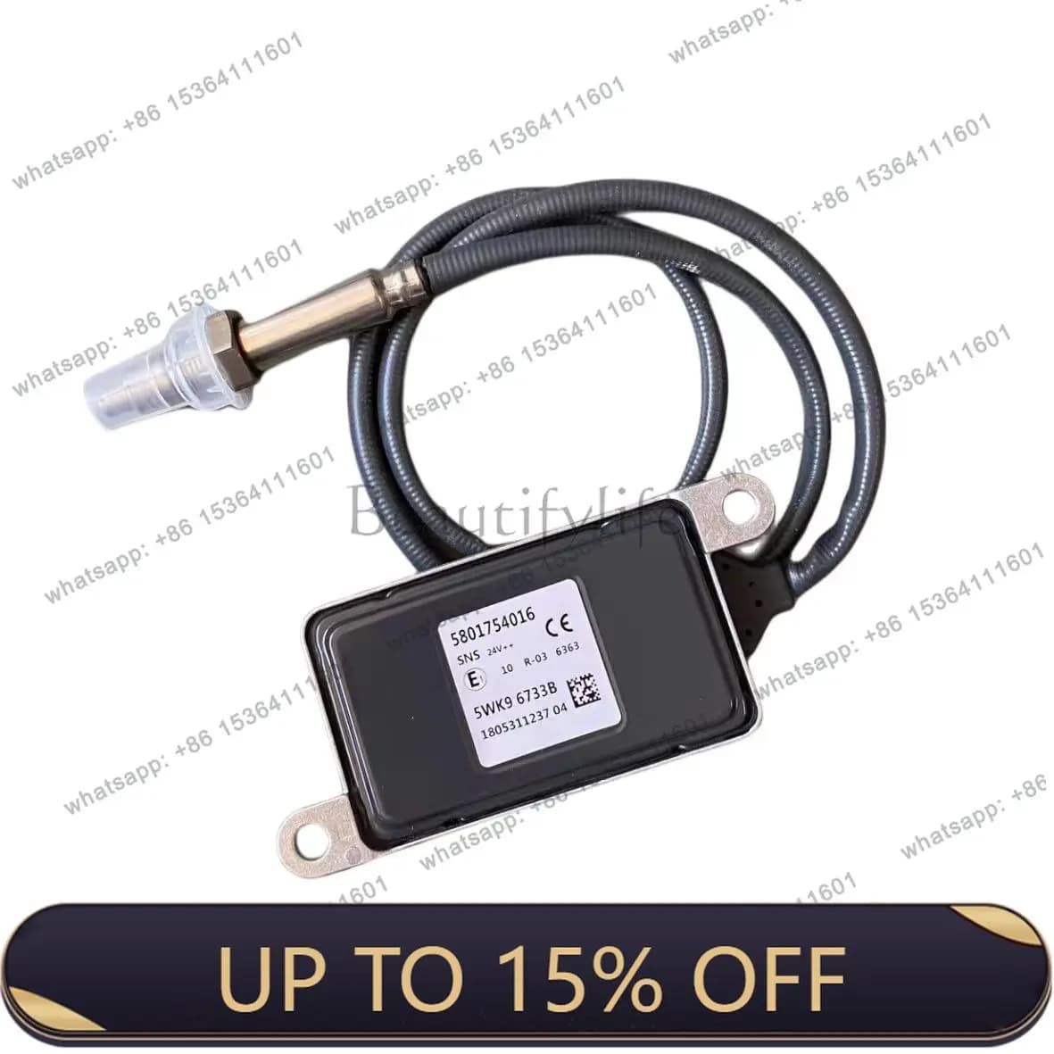 PG 5WK96733B580175401624VNOXSENSOR Nitrogen Oxygen Sensor Precision Engine