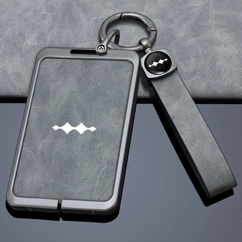new For BYD Leopard 5 2023-2024 Car Styling Dedicated NFC Card Key Protection Case Supplies Auto Accessories Zinc Alloy Key Case