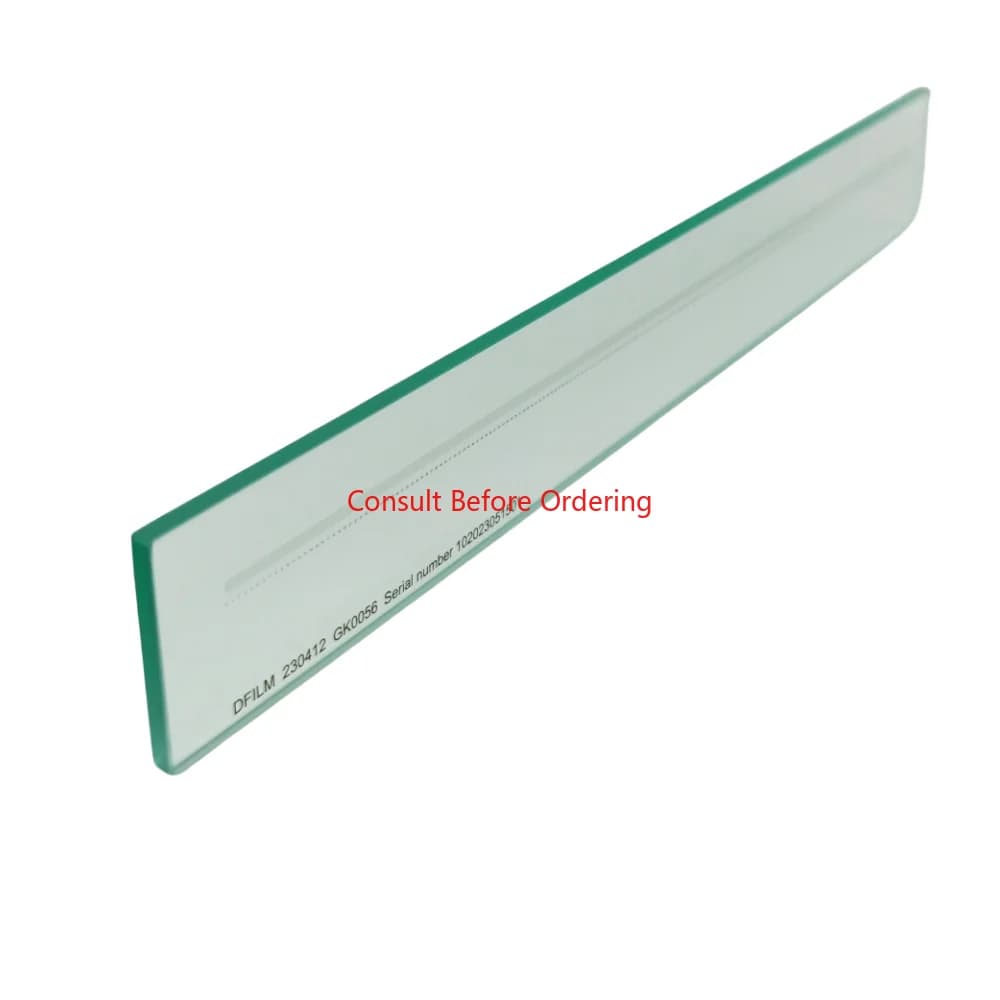 0.1mm Microscope Micrometer Optical Calibration Ruler High Precision Optical Glass Ruler Optical Glass Target