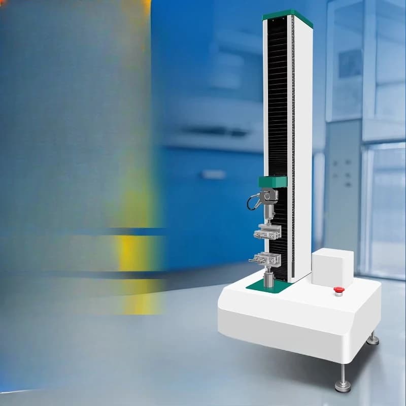 Electronic universal tensile testing machine, small plastic rubber film tensile