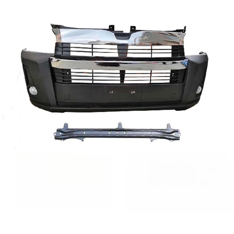 High Quality Hot Sale Plastic Wide Body Kit Front Bumper Upgrade Parts Fit for Hiace 2006 Facelift to 2016 New Style