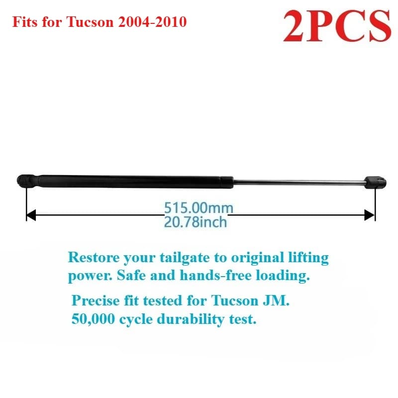 2X for Hyundai Tucson SUV JM 2004-10 Rear Tailgate Gas Struts Support 817712E000  Anti-Freezing Tucson Flex Ix35 Lift Support
