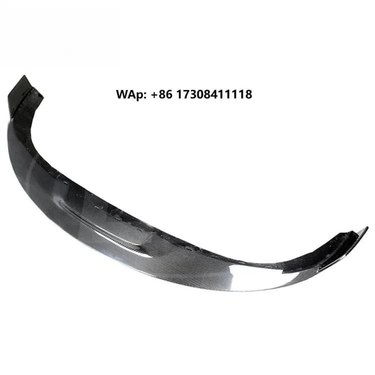 For Taycan 4S 2020-2022 Od Style Dry Carbon Fiber Front Lip