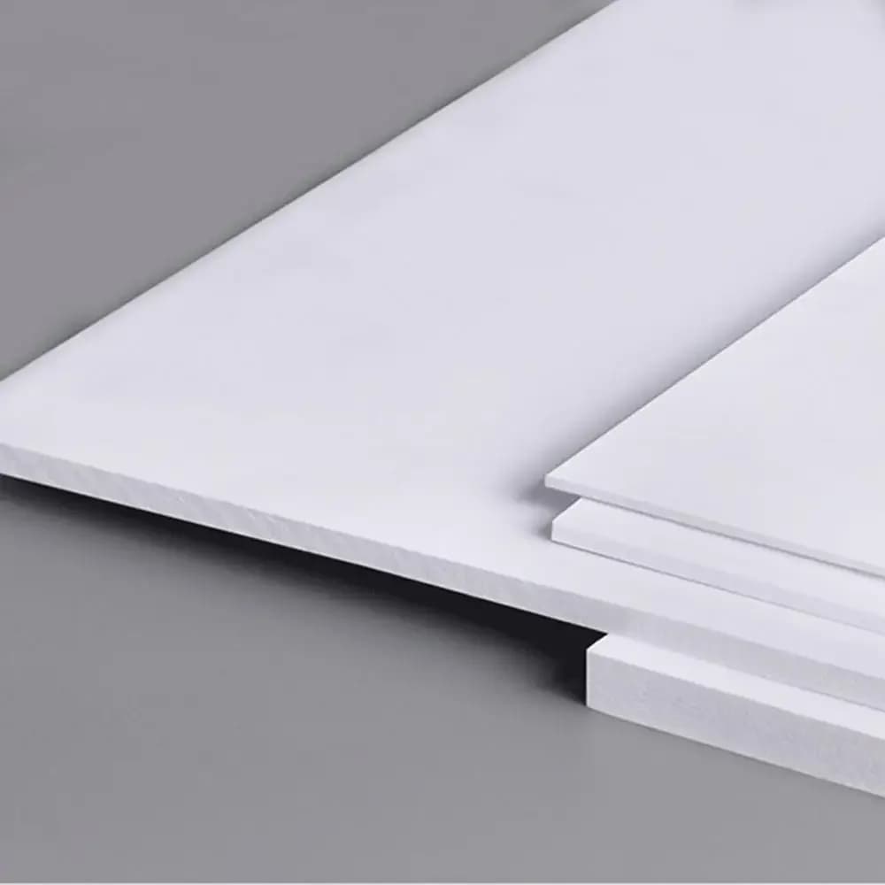 5pcs 100x200mm PVC Board Plastic Model Sheet White Model Plate 0.2mm to 1mm thickness