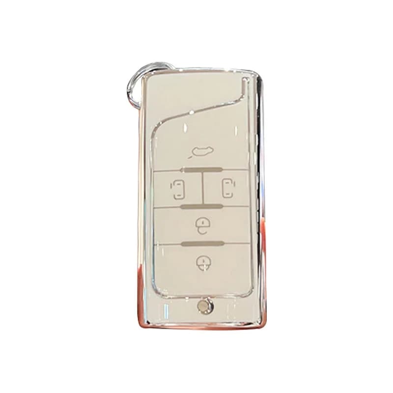 TPU Key Fob Cover for GAC Trumpchi GS8 and GS7 - Durable Protective Case