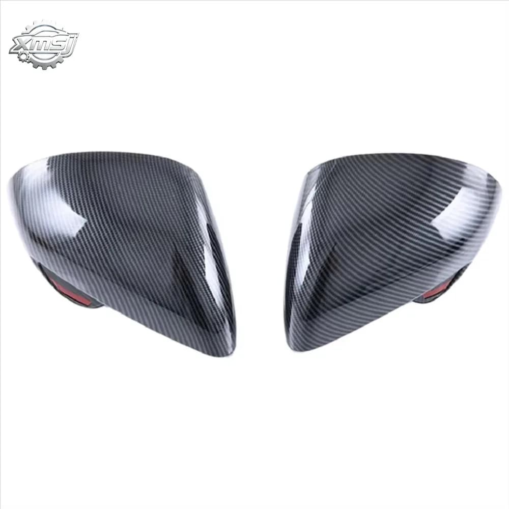 cubierta  espejo lateral  puerta estilo fibra  carbono para coche, accesorios adhesivos embellecedores para BYD Dolphin Atto1 EA