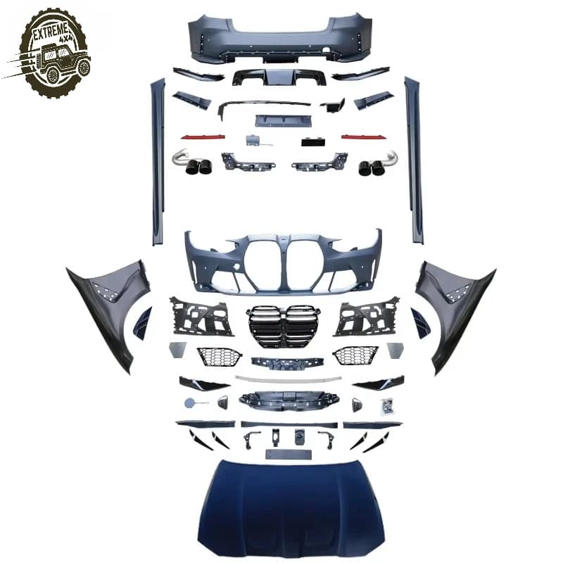 GX Bodykit 2020 for BMW 3 Series G20 G28 M3 Style Full Body Kit Lightweight Aluminum Hood Fenders Direct Bolt-On Fit New for G20