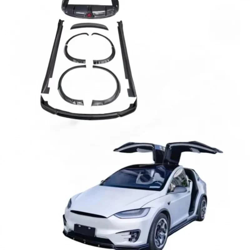 Premium Accsori New Products  Wide Car Bumper Spoiler X Side Skirts Body Kit Exter Durle