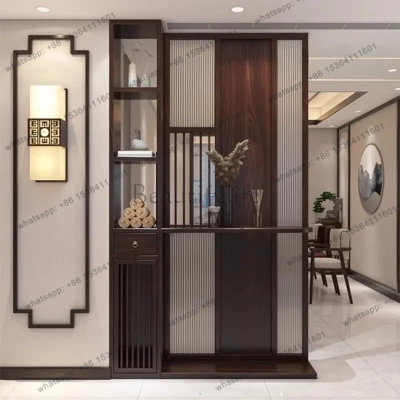 Glass Mid Century Modern Cabinets Storage Display Bookshelf Living Room Cabinets Wood Luxury Cajonera Chinese Style Furniture