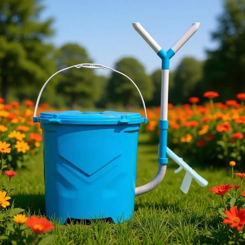 Multifunctional corn fertilizer applicator Manual top dressing fertilizer streamer