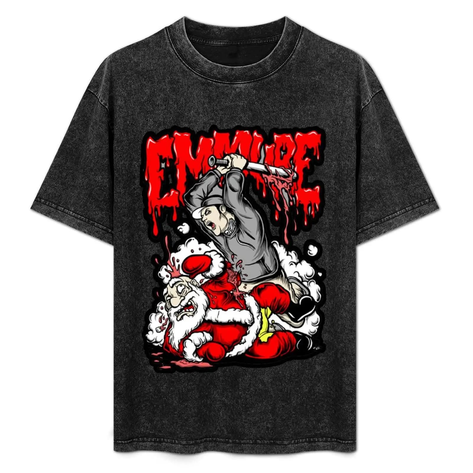 EMMURE MUSIC ARTWORK T-Shirt Large Size Casual Tee Shirt