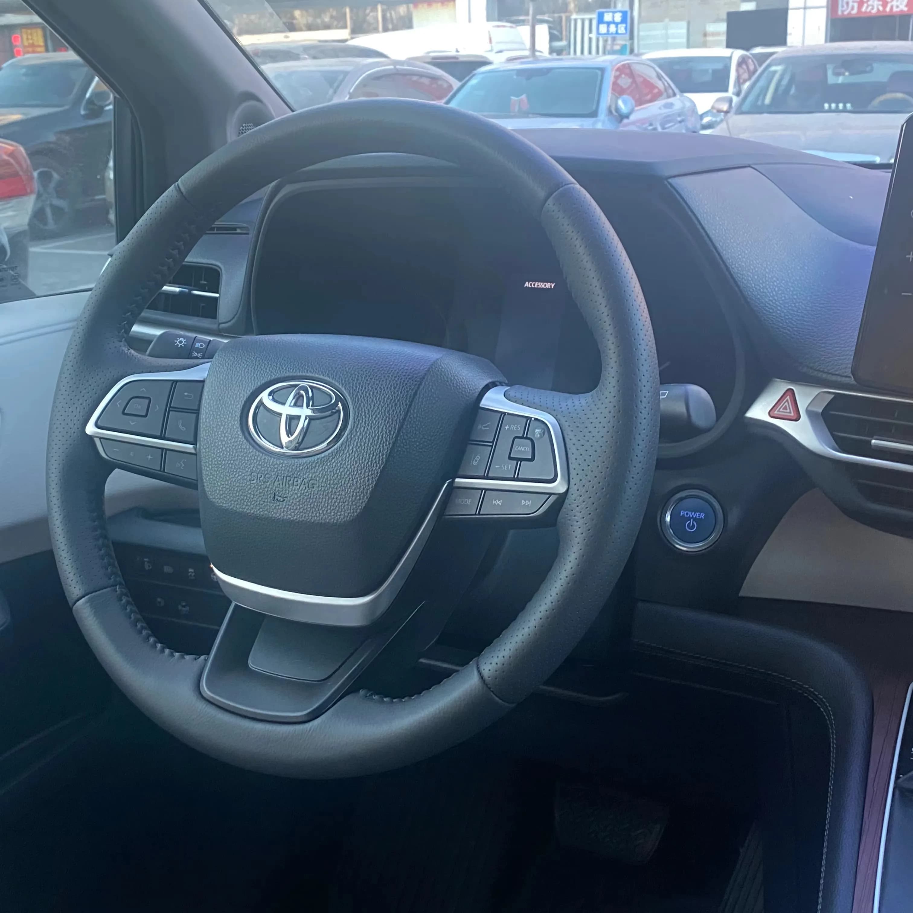 For Toyota Sienna 2021-2024 Steering Wheel Heated Assembly Heated Steering Wheel Assembly Sienna Highlander high configuration
