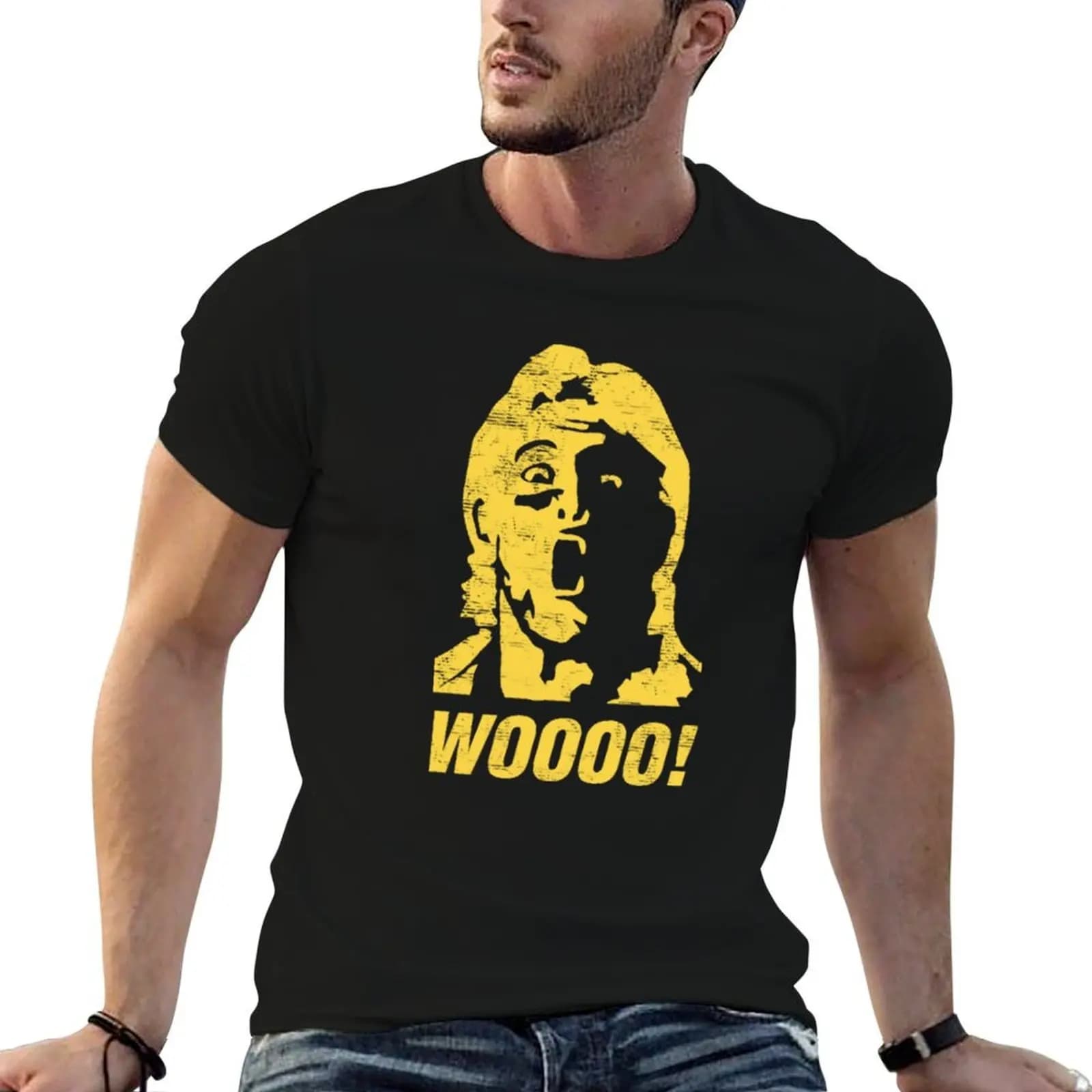 Ric Flair Woooo T-Shirt Short sleeve tee fashion shirts t shirts men