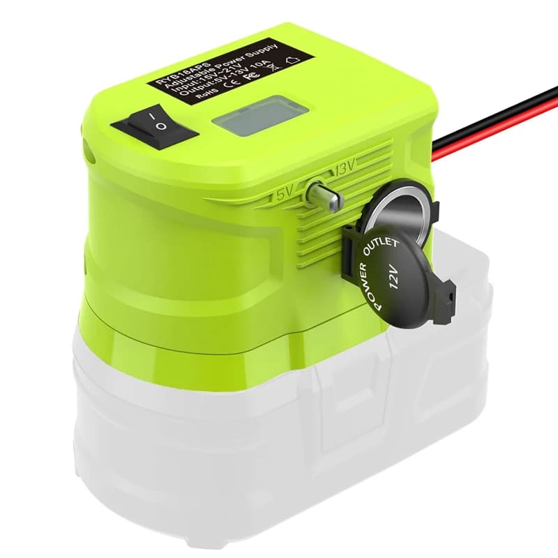 18V to12V Step Down Converters For Ryobis18V Li-ion Battery Powers Wheels Adaptesr Voltage Reducers Transformers