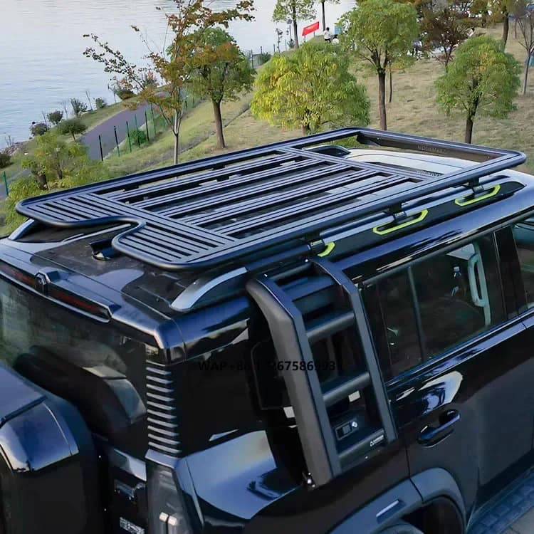 High Quality 4x4 Chery JETOUR Traveler T2 Accessories Roof Luggage Platform Roof Rack for Jetour X70 X90 Traveller T2
