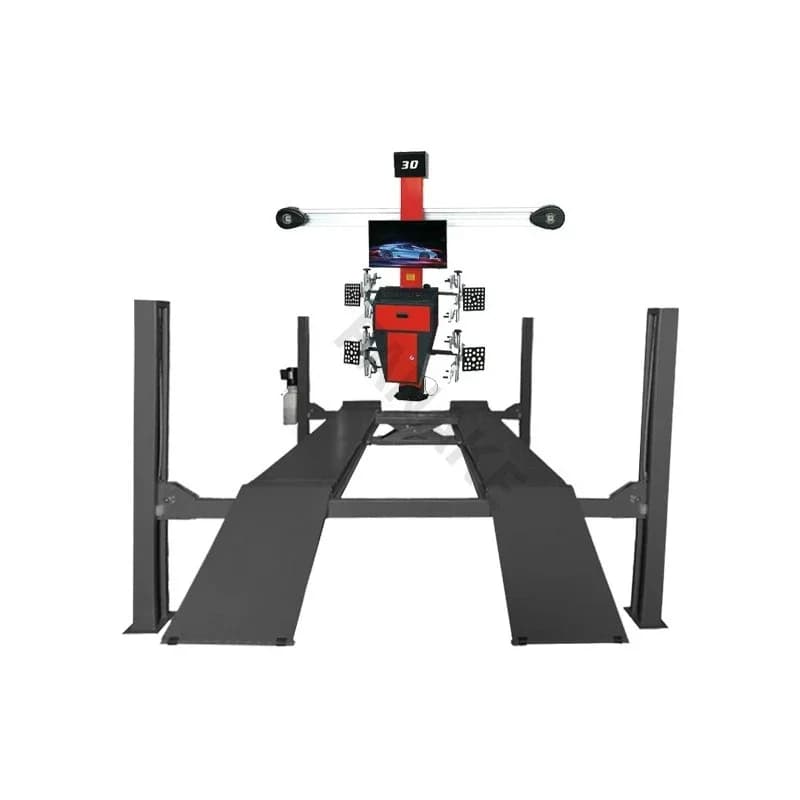 Car four-column lift lift lift repair 3D four-wheel aligner matching