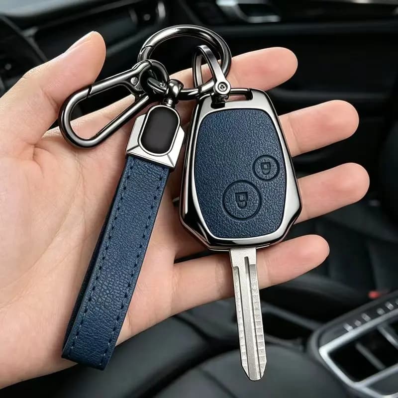 2/3 Botton Zinc Alloy Metal Car Key Case Cover Shell for 2008 2009 2010 2011 Honda CR-V Accord Civic CRV CRZ FIT Pilot Insight