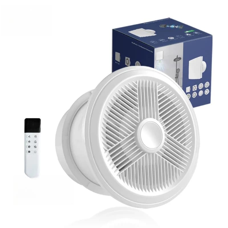 Friendly Two Way Bathroom Exhaust Fan Ventilation Fan With Remote Control For Window Wall Mount Home Ventilation