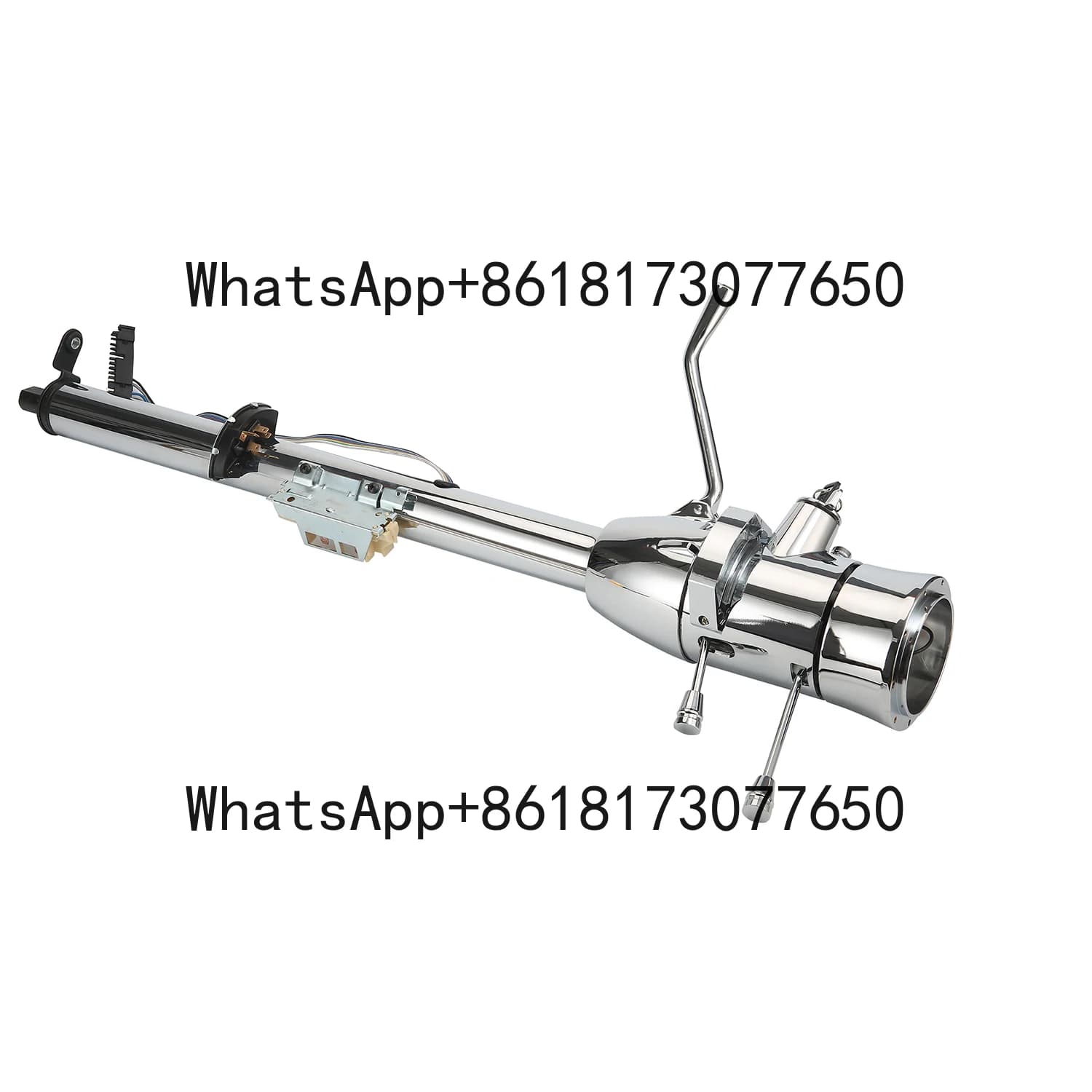 High Performance 32" All Chrome Universal Automatic Tilt Steering Column