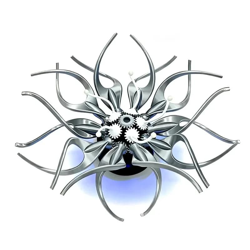 Gallery Modern Aesthetics Visual Art Flower RGB Light Strip Table Wall Hanging Mechanical Eternal Flower