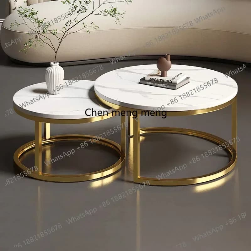 RR Lounge European Coffee Table Antique Chinese Exterior Cosmetics Side Table Shelves Throne Mesa Centro Entrance Hall Furniture