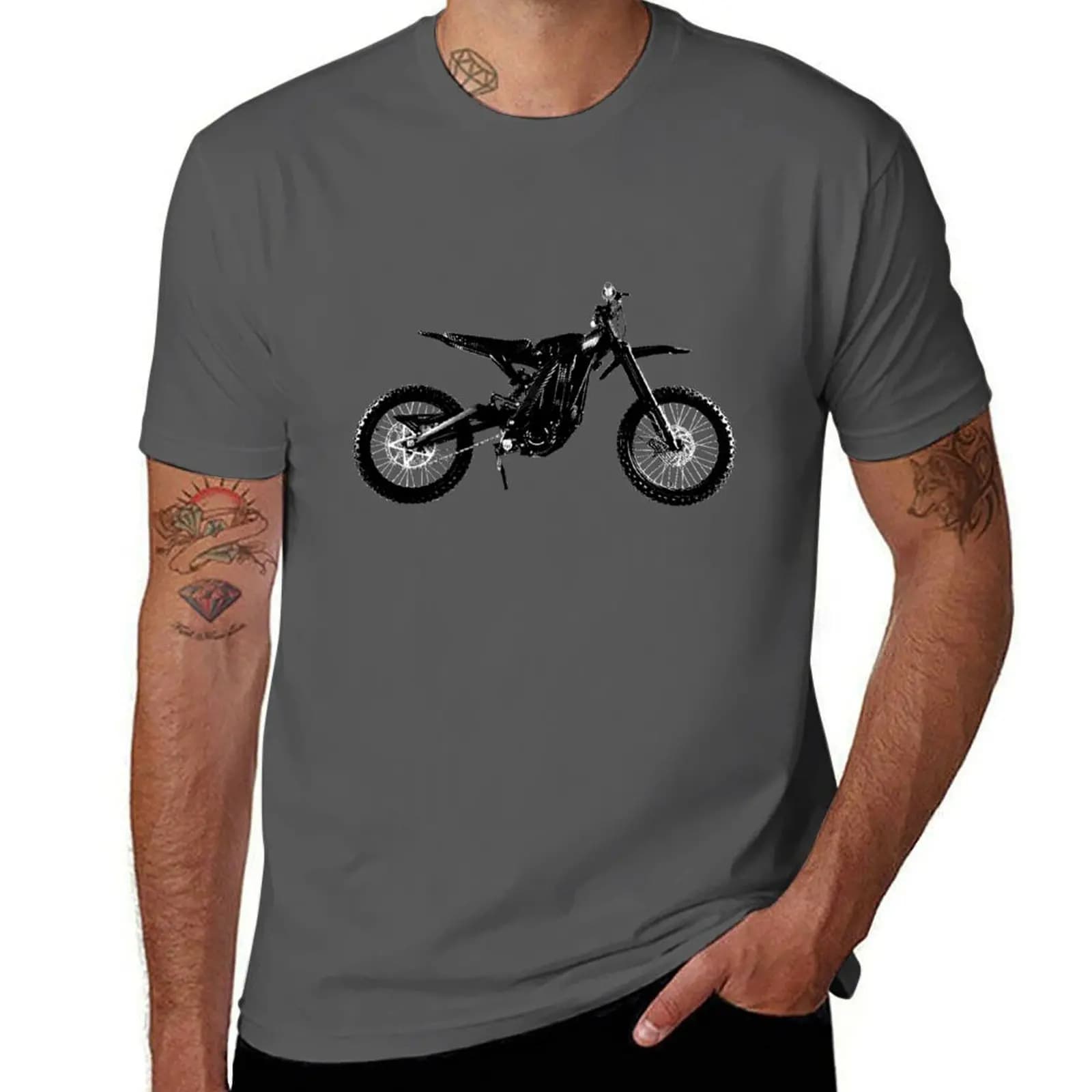 Sur Ron T-Shirt new edition luxury designer rapper graphic tees summer tops compression shirt men