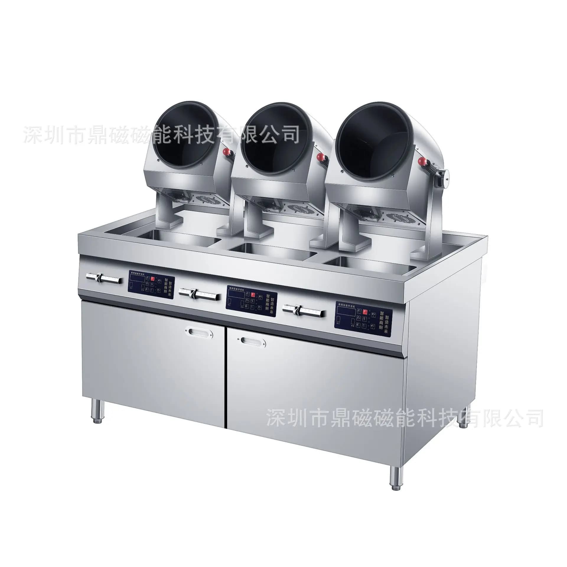 CX Automatic Roller Commercial Stir-Fry Machine for Canteens and Restaurants