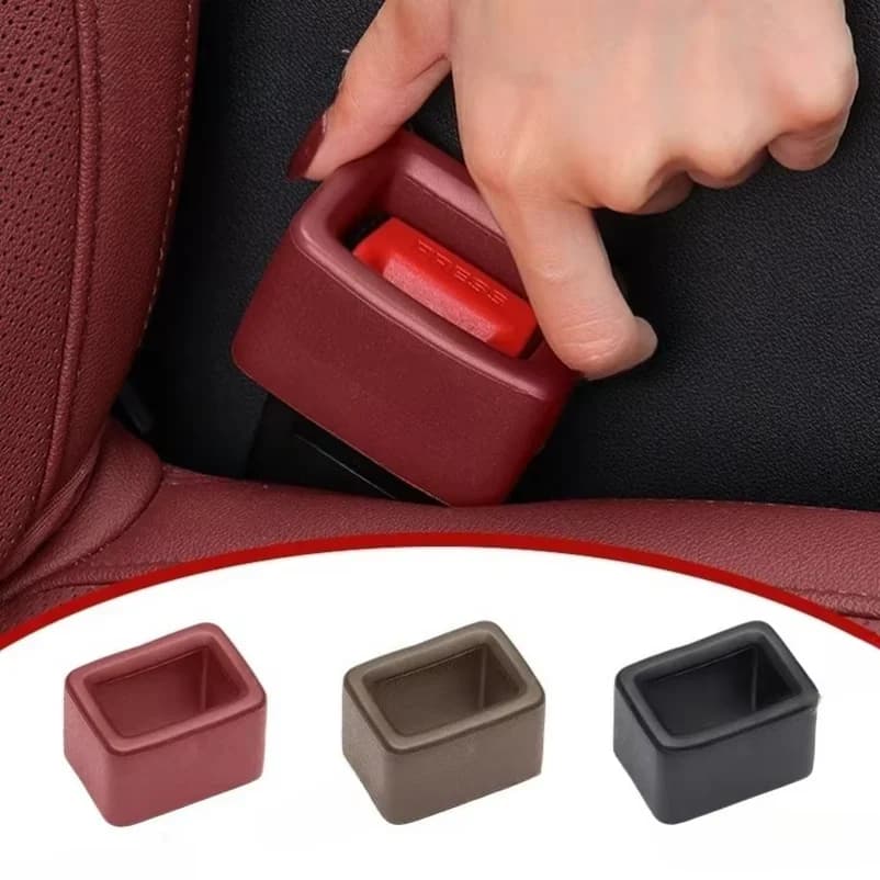 Car Seat Belt Buckle Interior Accessories Cover Anti Scratch Seatbelt Button Protector Seat Belt Protection Cover Car