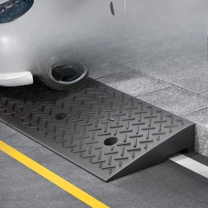 Slope pad Step pad Solid threshold Road slope board Car speed bump Door Rubber curb uphill pad