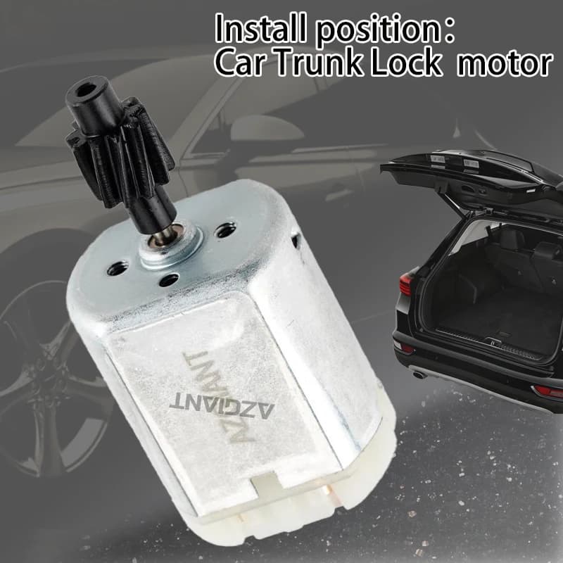 AZGIANT FC-280SC-20150 For Chrysler Town & Country/Voyager/Pacifica Car Boot Lid Trunk Lock Latch Actuator 10 Teeth black gear