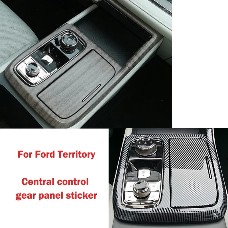 For Ford Lingrui TT/Terterritory modification gear panel sticker ABS panel shell interior panel sticker