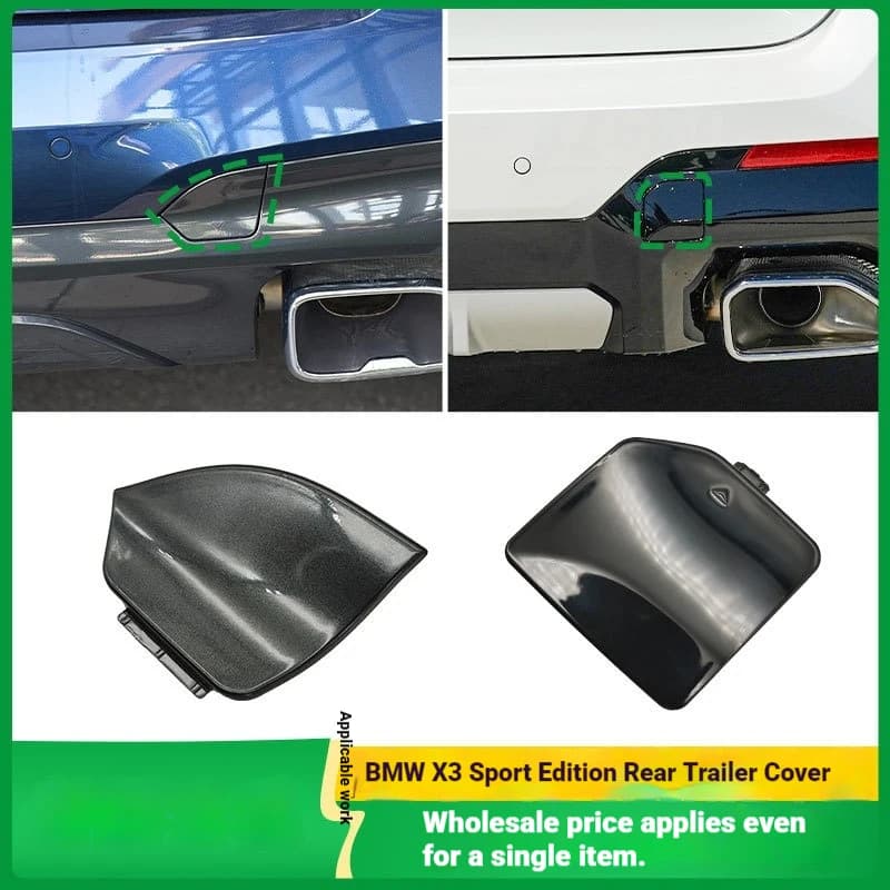 Fits BMW X3 Sport Rear Bumper Trailer Cover G01M Front Bar Traction Hook Hole Cover 51129853319