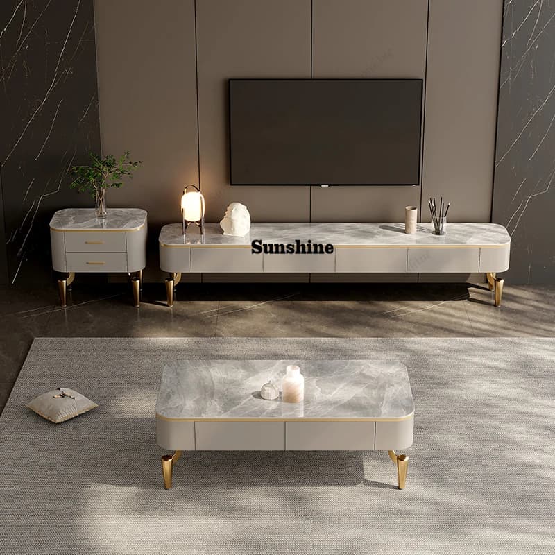 Space Saving Vintage Tv Brackets Vintage Premium Aesthetic Elegant Tv Stands Italian Minimalist Comoda Living Room Furniture