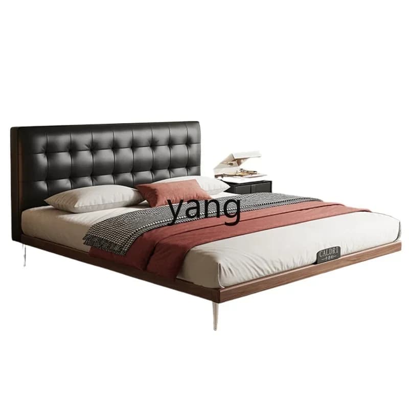 CX master bedroom high-end atmosphere modern simple retro medieval minimalist all solid wood double