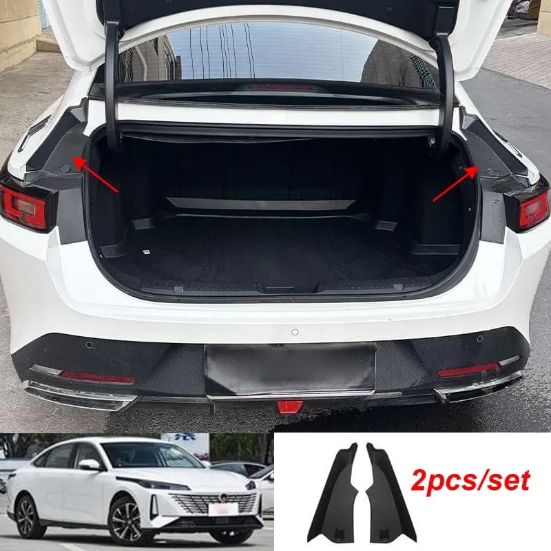 2pcs Tail Box Side Protective Cover Flow Guide Plate for Changan Eado Plus A05 Lamore Eadoplus