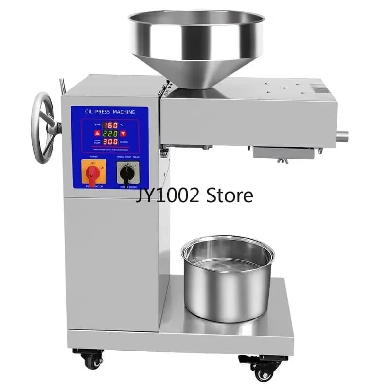 Wholesale Stainless Steel Multi-function Small Electric Oil Extract Machine Peanut Nuts Oil Press Machine