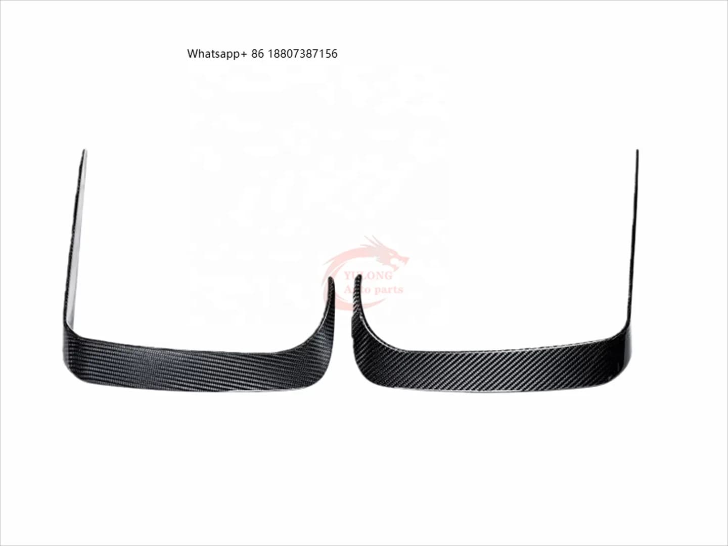 High Quality PK Style Dry Carbon Fiber  Front Bumper Canard Wing Front Bumper Splitter Front Bumper Upper Trim forLotus Eletre