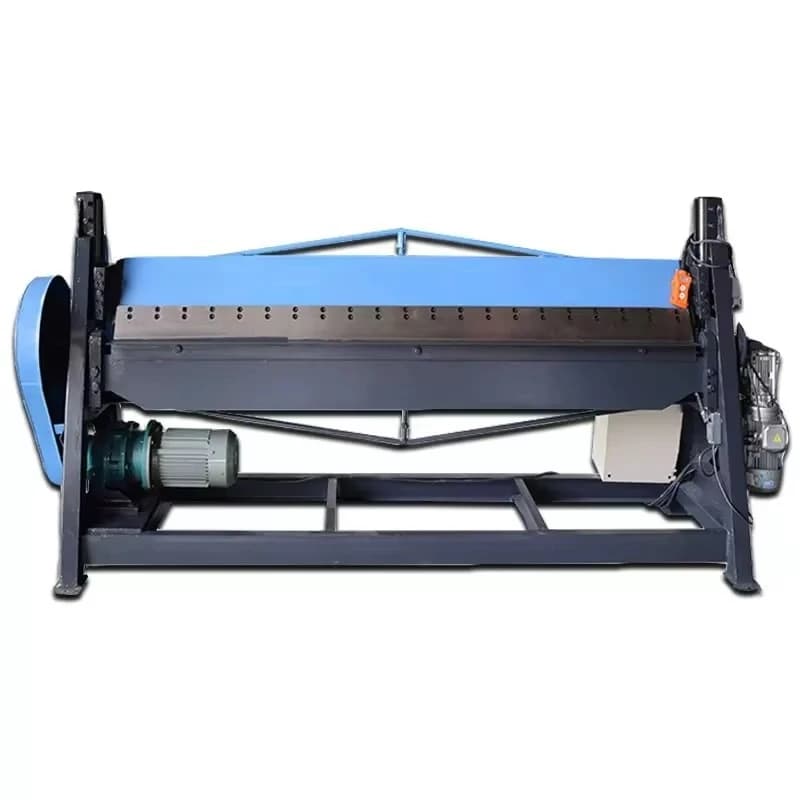 Professional Electric Sheet Metal Brake Folding Machine 90 Degree Bending for Aluminum Plastic Materials Sheet Segment Folder