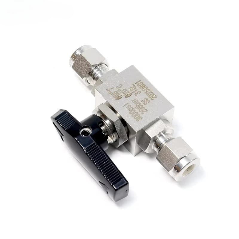 Ball Valve 316 Stainless Steel, 3000 psi High Pressure Corrosive Natural Gas