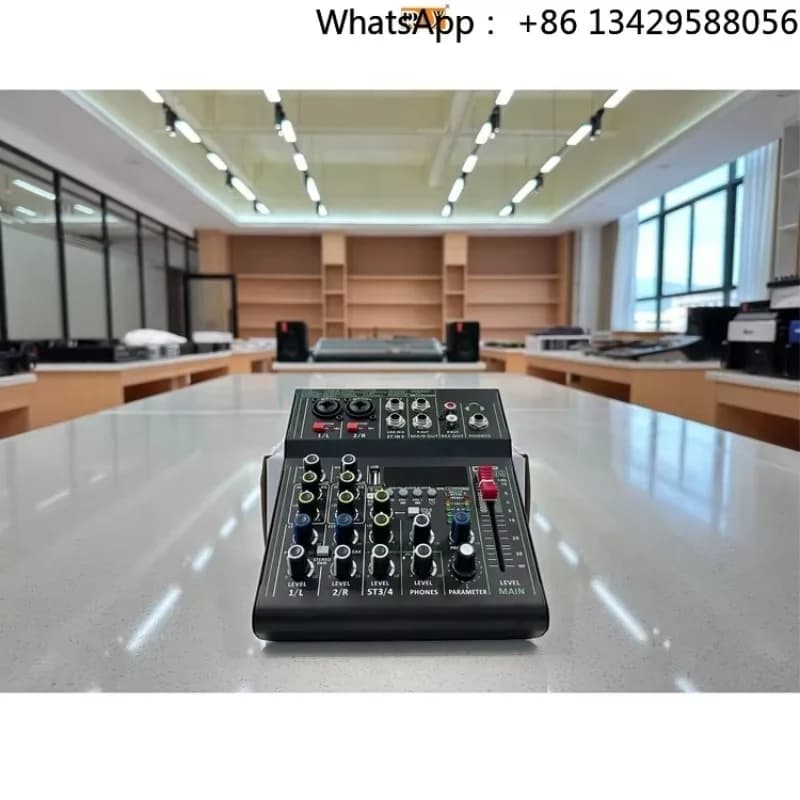 LM4DSP Professional Digital Mixer 99 DSP Audio Mixer 4 Channel Sound Mixer Usb