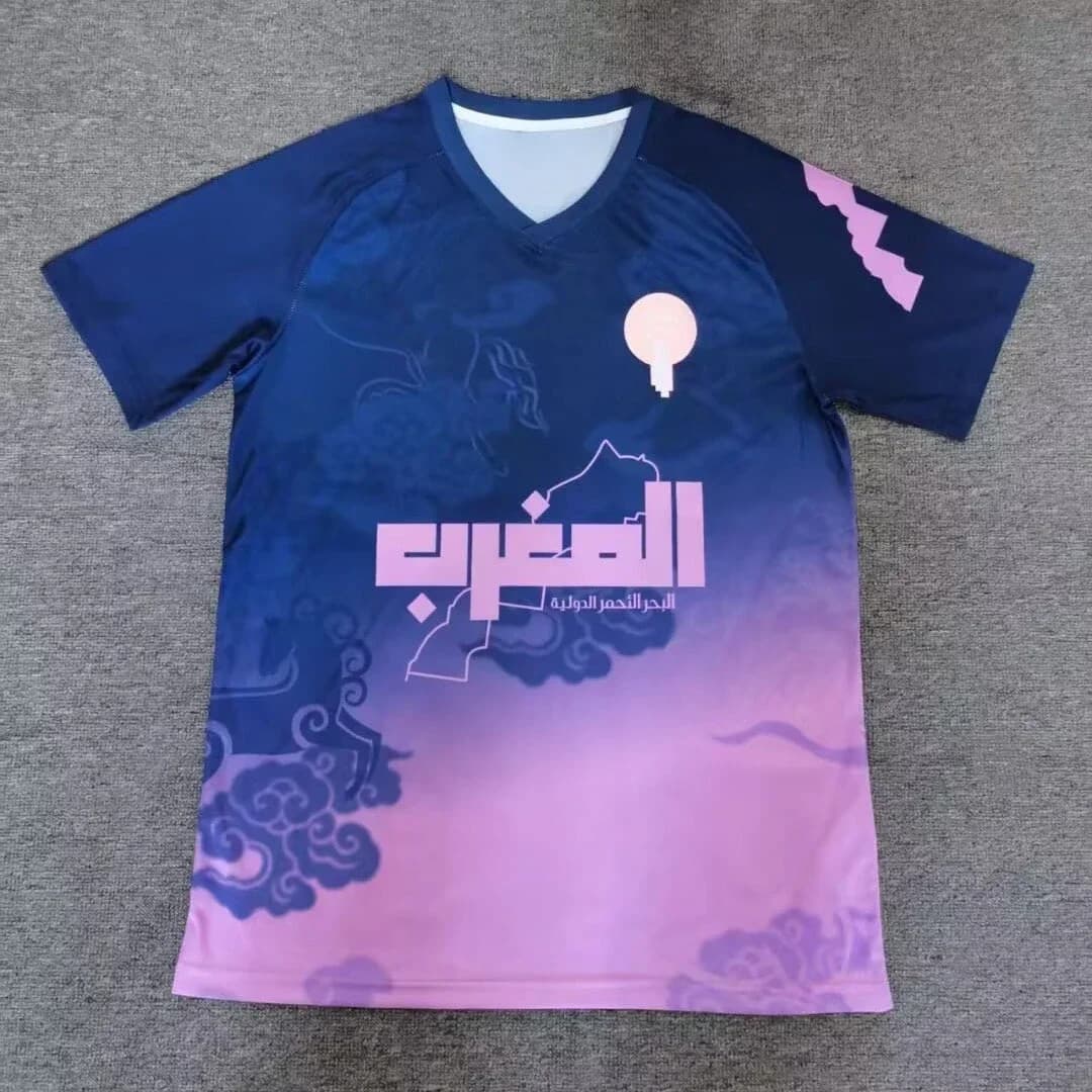 Morocco 2025/26 Season Football Classic Men's and Women's Jerseys Fan Culture Competition Breathable 3D Printed Top T-shirt