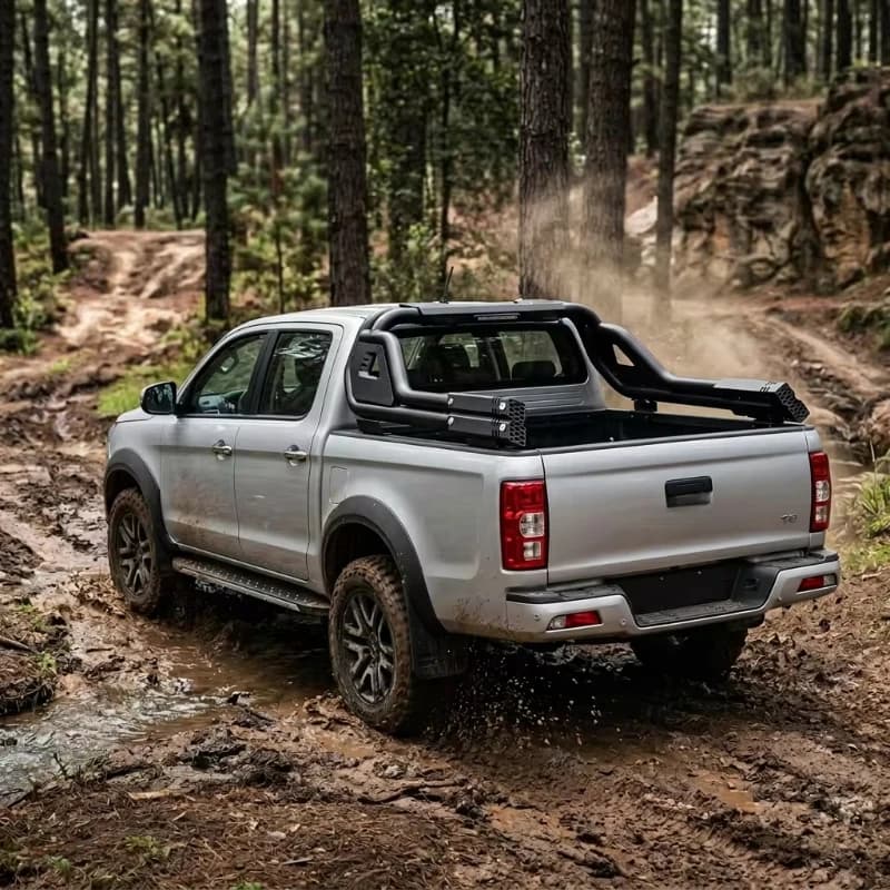 High Quality Universal Heavy‑Duty Carbon Steel Anti‑Rollover Sport Roll Bar Hilux Vigo SR5 Off‑Road Modification Pickup Truc
