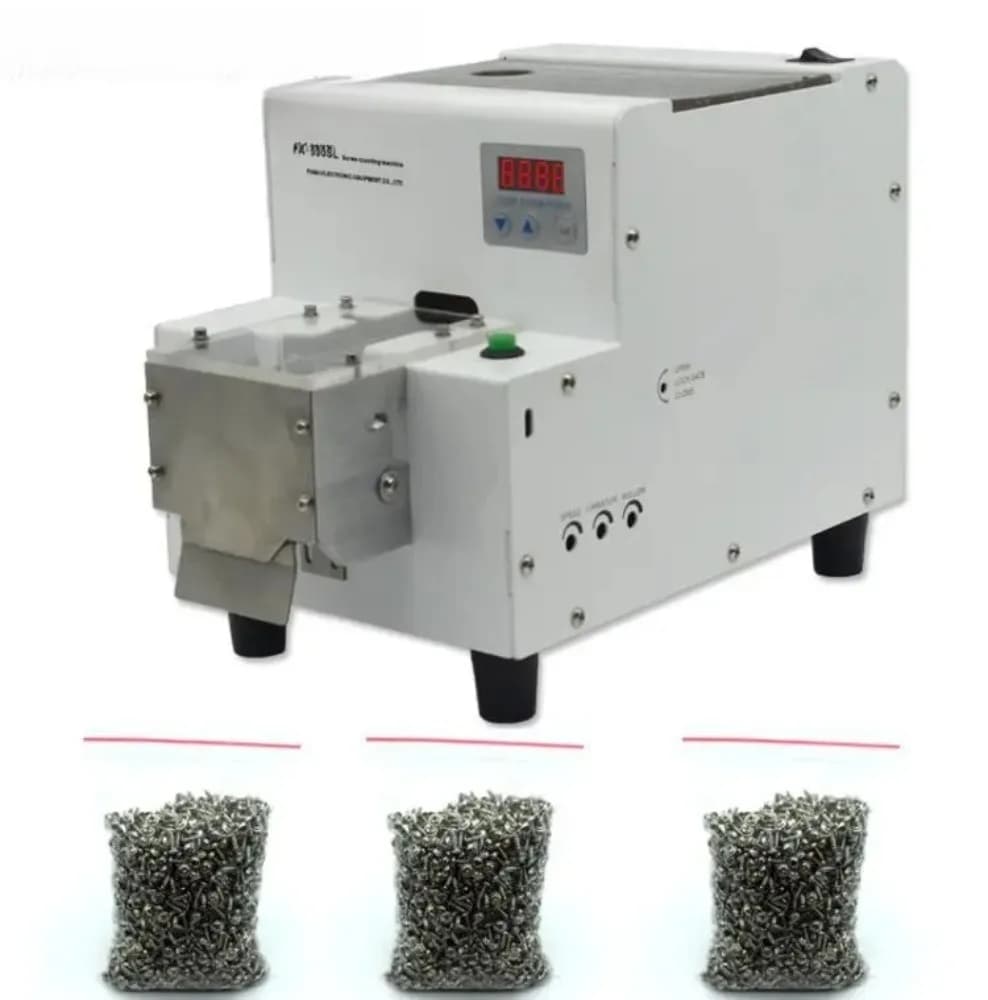 Large capacity screw counting machine,FA-590SL hardware store screw counting machine,point screw counter Track 1-5mm adjustable
