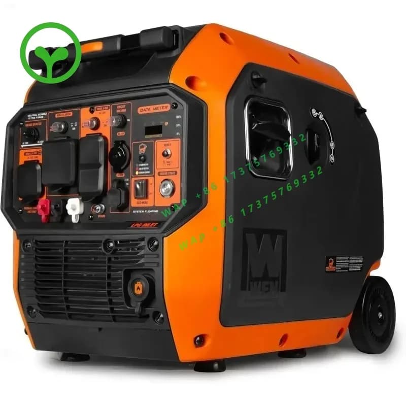 【Best-selling】Quiet 6800W dual-fuel inverter generator, RV-ready, electric start, CO Watchdog, fuel shut-off