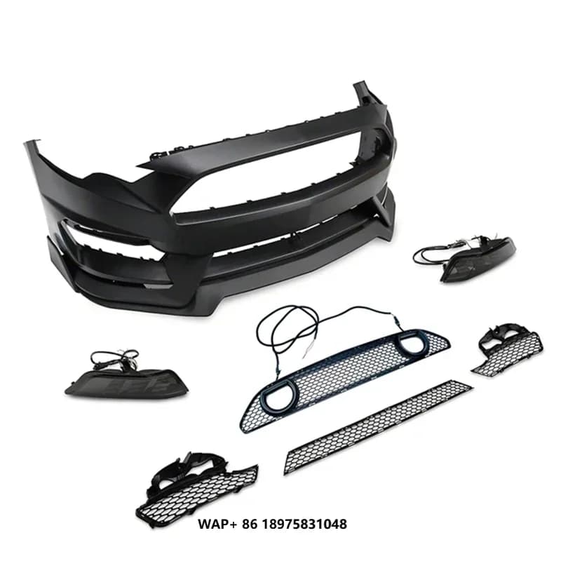 Mp Concepts Mach 1 Style With Grille Lighting Front Bumper Body Kit for 2018-2023