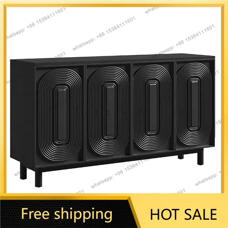 LS antique solid wood dining room side cabinet entrance entrance entrance living room partition decorative cabinet