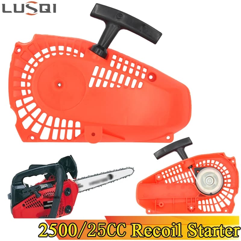 LUSQI Recoil Starter Parts For ZENOAH 2500 Chainsaw 25CC, G260 G2L Engine Repair Kit Petrol Generator Parts