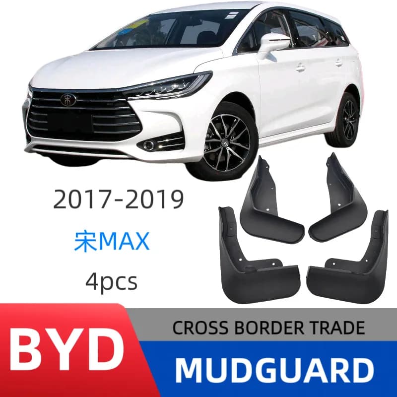 Suitable for BYD Song MAX 2017-2020 Mud Flaps Car Splash Guards Fender Protectors