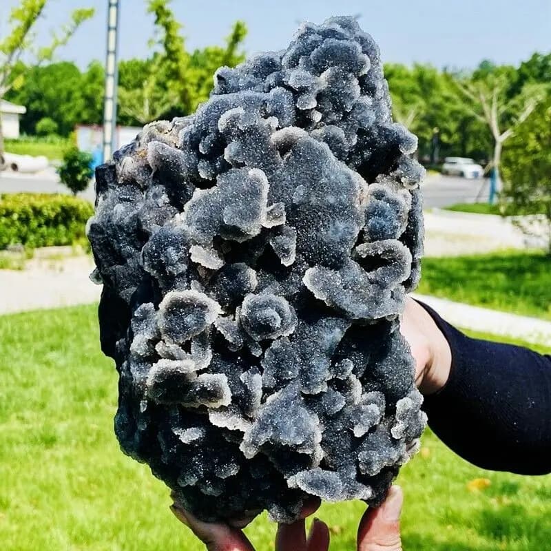 Natural Sphalerite Cluster Quartz Crystal Mineral Specimen Reiki Healing
