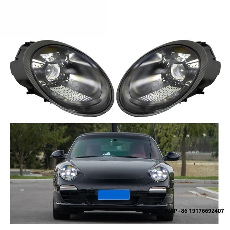 [1979] 2004-2012 997 GT3 Front Headlamp Upgrade to 2023 992 PDLS Turbo Style Led Headlights forPorsche 911 997.1 997.2